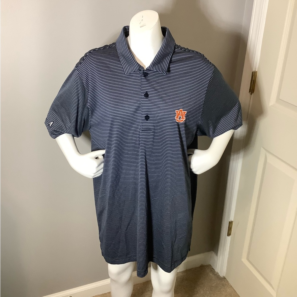 Men’s Large Antigua Auburn Tigers Short Sleeve Golf Polo Shirt